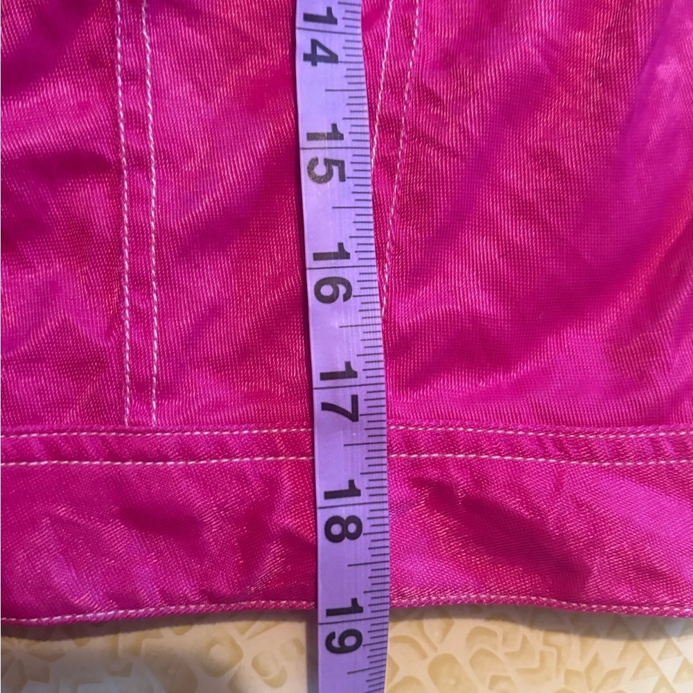 Vintage Carole Little Sport Fuchsia Vest - Picture 7 of 8